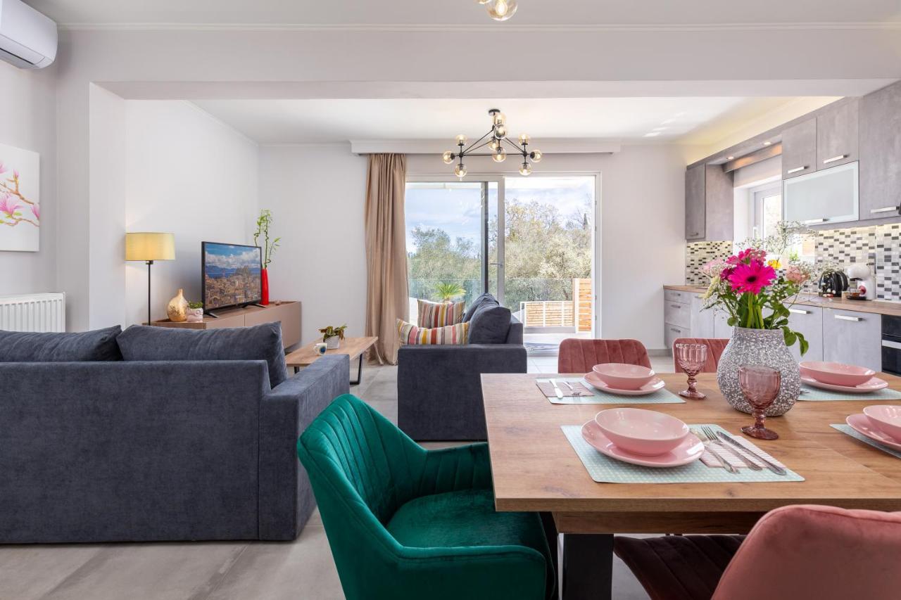 Nightingale Villa & Suites Corfu Gazátika Dış mekan fotoğraf