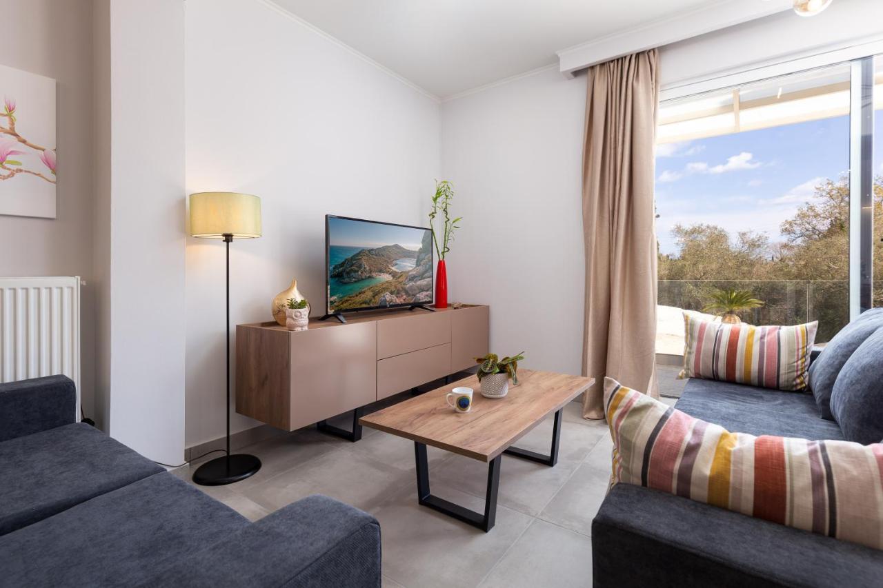 Nightingale Villa & Suites Corfu Gazátika Dış mekan fotoğraf