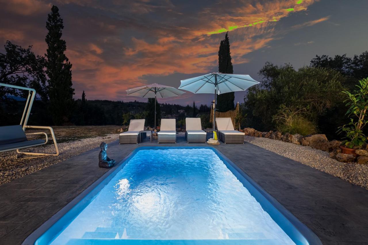 Nightingale Villa & Suites Corfu Gazátika Dış mekan fotoğraf
