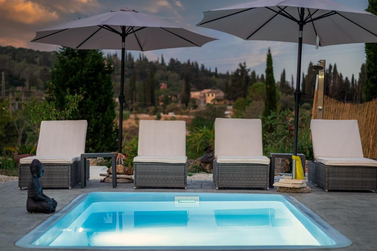 Nightingale Villa & Suites Corfu Gazátika Dış mekan fotoğraf
