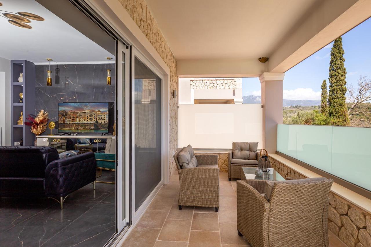 Nightingale Villa & Suites Corfu Gazátika Dış mekan fotoğraf