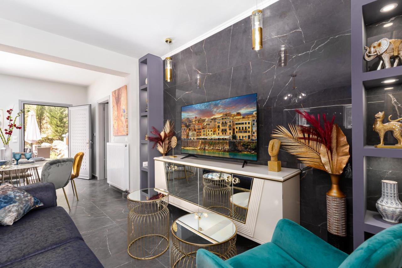 Nightingale Villa & Suites Corfu Gazátika Dış mekan fotoğraf