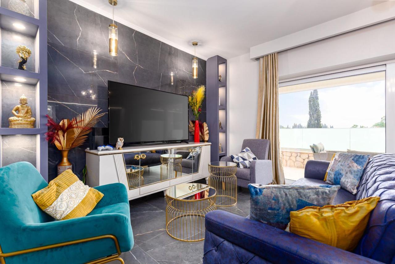 Nightingale Villa & Suites Corfu Gazátika Dış mekan fotoğraf